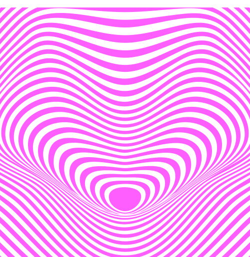 Pink vector element