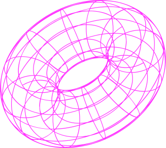Pink vector element